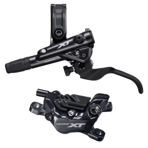 Shimano XT BR-M8120 Hydraulic Disc Brake with Metal Pad 2023 | Aluminum