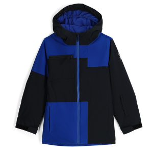 Kid's Spyder Nederland Jacket Boys' 2024 in Blue size 10 | Polyester