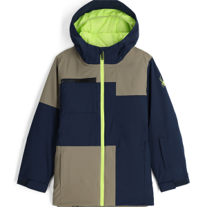 Kid's Spyder Nederland Jacket Boys' 2024 in Brown size 8 | Polyester