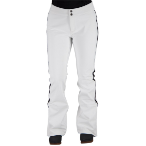 Women's Obermeyer Bond Sport Softshell Pants 2024 in White size 14 | Nylon/Elastane