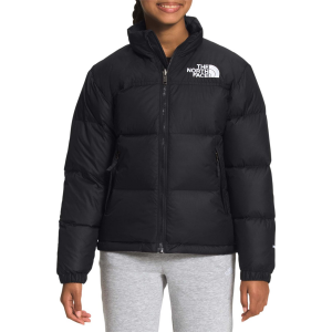 Kid's The North Face Teen 1996 Retro Nuptse Jacket 2024 in Black size X-Small | Nylon/Polyester