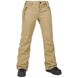 Women's Volcom Species Stretch Pants 2024 in Khaki size 2X-Large