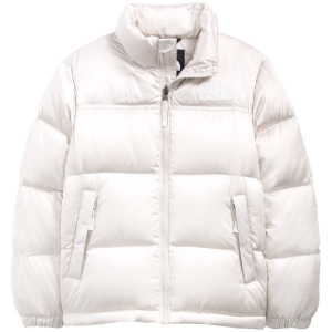 Kid's The North Face Printed 1996 Retro Nuptse Jacket 2024 in White size X-Small | Nylon/Polyester