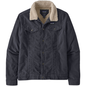 Patagonia Pile Lined Trucker Jacket 2025 in Blue size Medium | Cotton