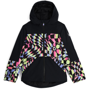 Kid's Spyder Sylvie Jacket Girls' 2024 in Black size 14 | Polyester