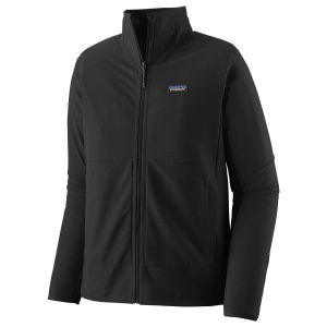 Patagonia R1 TechFace Jacket Men's 2025 in Black size Small | Spandex/Polyester
