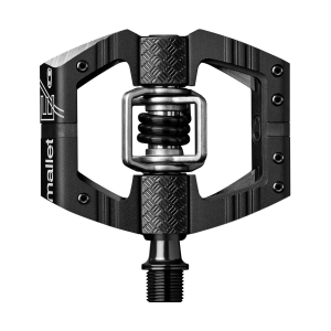 Crank Brothers Mallet E Pedals 2025 in Black | Aluminum