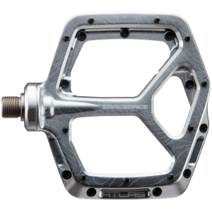 Race Face Atlas Pedals 2025 in Silver | Aluminum