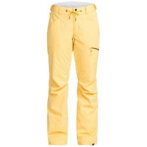 Women's Roxy Nadia Pants 2024 in Gold size X-Large | Polyester