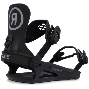 Kid's Ride K-1 Snowboard Bindings 2026 in Black size Medium | Nylon/Aluminum
