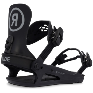 Kid's Ride K-1 Snowboard Bindings 2026 in Black size Medium | Nylon/Aluminum