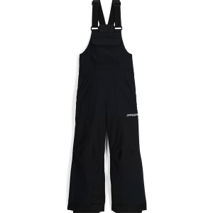 Kid's Spyder Scout Bibs 2024 in Black size 10 | Polyester