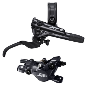 Shimano XT BR-M8100 Hydraulic Disc Brake with Metal Pad 2025 | Aluminum