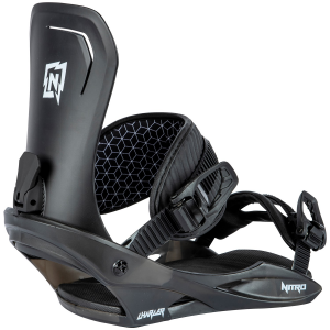 Kid's Nitro Charger Snowboard BindingsKids' 2025 in Black size Medium