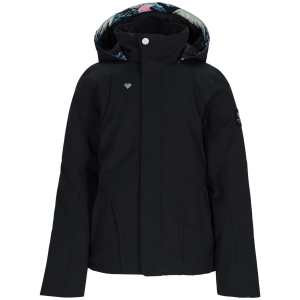 Kid's Obermeyer Rylee Jacket Girls' 2024 in Black size X-Small | Nylon/Polyester