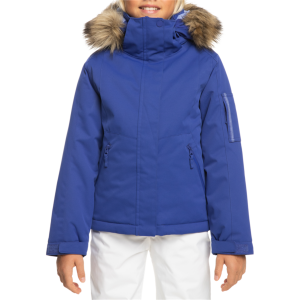 Kid's Roxy Meade Jacket Girls' 2024 in Blue size X-Large | Polyester