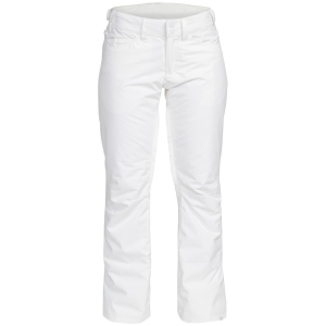 Women's Roxy Backyard Pants 2024 in White size X-Large | Polyester