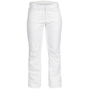 Women's Roxy Backyard Pants 2024 in White size X-Large | Polyester