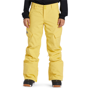Women's DC Nonchalant Pants 2024 in Yellow size X-Large