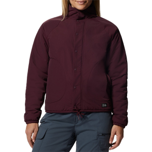 Women's Mountain Hardwear HiCamp(TM) Shell Jacket in Red size Small