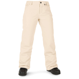 Women's Volcom Frochickie Insulated Pants 2023 White in Sand size X-Small