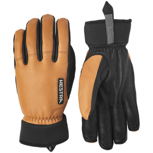 Hestra Army Leather Wool Terry Gloves 2026 in Brown size 10 | Wool/Leather/Neoprene