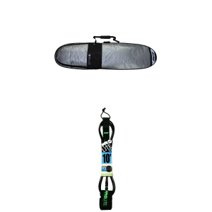 Pro-Lite Resession Longboard Day Bag 2024 - 10'0 Package (10'0) + 10 Leashes in Black size 10'0"/10 | Neoprene