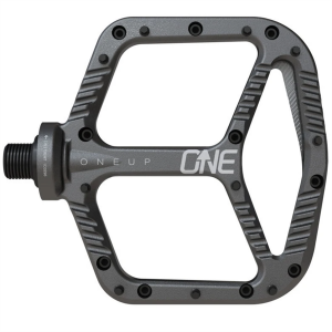 OneUp Components Aluminum Pedals 2025 in Gray