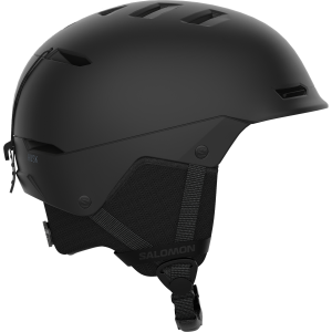 Kid's Salomon Husk Jr. MIPS Helmet 2025 in Black size Medium