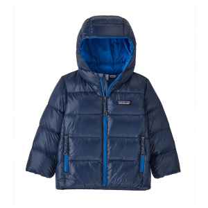 Kid's Patagonia Hi-Loft Down Sweater Hoodie Toddlers' 2024 in Blue size 3M-6M | Nylon/Spandex/Polyester