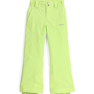 Kid's Spyder Olympia Pants Girls' 2024 Green in Lime size 8 | Polyester