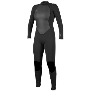 Women's O'Neill 3/2 Reactor II Back Zip Wetsuit 2024 in Black size 10 | Neoprene