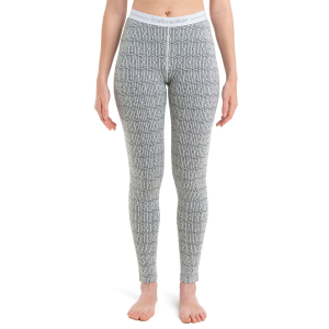 Women's Icebreaker 260 Vertex Leggings 2024 in Gray size X-Large | Wool
