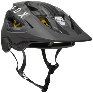 Fox Racing Speedframe Camo Bike Helmet 2023 in Gray size Large