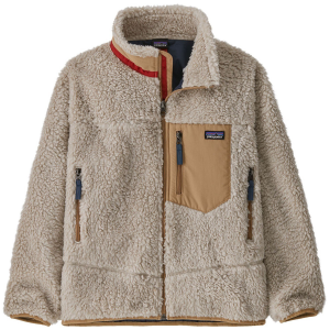 Kid's Patagonia Retro-X Jacket 2024 in Brown size Medium | Nylon/Polyester