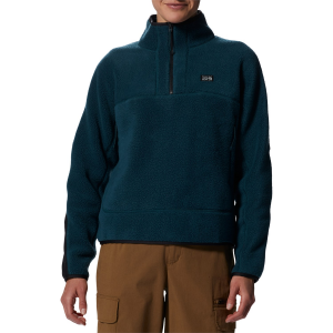 Women's Mountain Hardwear HiCamp(TM) Fleece Pullover in Blue size X-Large