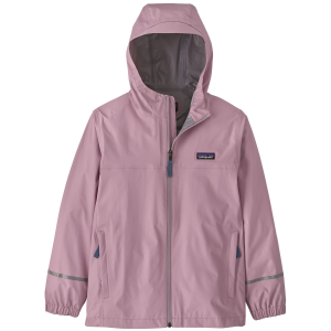 Kid's Patagonia Torrentshell 3L Jacket 2024 Purple in Mauve size Medium | Nylon