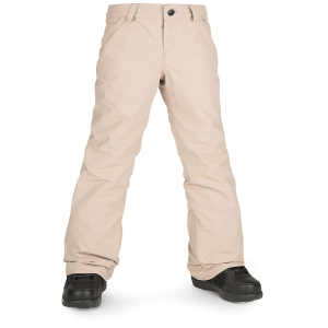 Kid's Volcom Frochickidee Insulated Pants Girls' 2023 Khaki in Sand size Small | Polyester