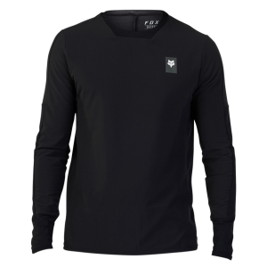 Fox Racing Defend Thermal Jersey 2023 in Black size Large | Nylon