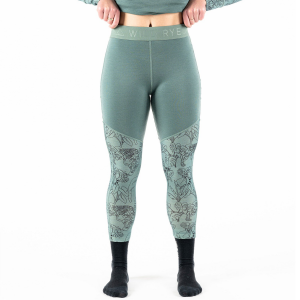 Women's Wild Rye Jane Leggings 2024 in Green size 10 | Wool/Micron