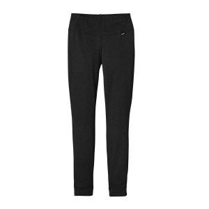 Women's Patagonia Capilene(R) Thermal Weight Pants 2024 in Black size Large | Spandex/Polyester
