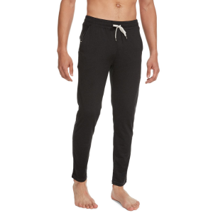 Vuori Ponto Performance Pants 2024 in Black size Large | Spandex/Polyester/Denim