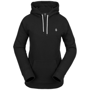Women's Volcom Costus Pullover Fleece 2024 in Black size X-Small | Cotton/Polyester