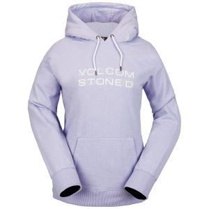 Women's Volcom Costus Pullover Fleece 2024 in Purple size Small | Cotton/Polyester