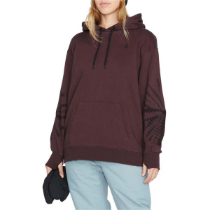 Women's Volcom Costus Pullover Fleece 2023 in Purple size Small | Cotton/Polyester