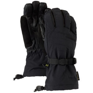 Women's Burton Deluxe GORE-TEX Gloves 2025 in Black size Medium | Leather