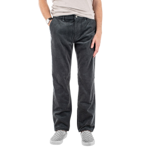 Jetty Depth Corduroy Pants Men's 2023 Gray in Charcoal size 36" | Spandex/Cotton