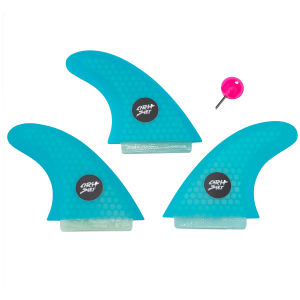 Catch Surf Honeycomb Hi-Performance Tri Fin Set 2026 in Purple