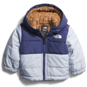 Kid's The North Face Reversible Mount Chimbo Full Zip Hooded Jacket Infants' 2024 in Purple size 0M-3M | Nylon/Polyester
