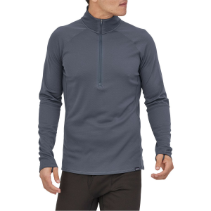 Patagonia Capilene(R) Midweight Zip-Neck Top Men's 2026 in Blue size X-Small | Polyester